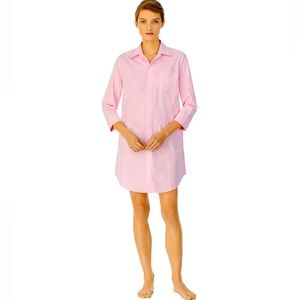 🔴SOLD🔴 Lauren Ralph Lauren Striped pyjama shirt dress, size XL (crossposted)
